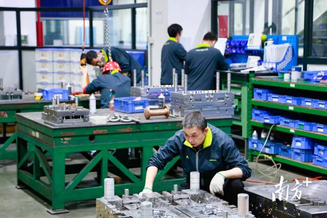 翠亨新區企業生產車間。 南方+ 盧子衡/攝