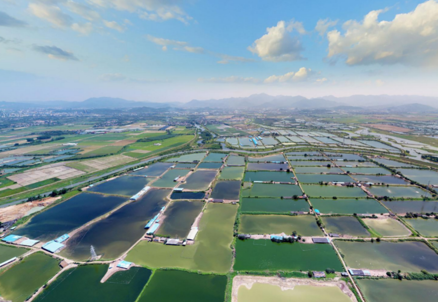 潼湖濕地是廣東省最大且極少的典型內(nèi)陸淡水湖泊濕地，包含了4個(gè)濕地類(lèi)型：湖泊濕地、河流濕地、基塘濕地和水庫(kù)濕地，這在廣東省內(nèi)十分難得，是候鳥(niǎo)遷徙重要停歇地和棲息地。圖為惠州潼湖國(guó)家濕地公園。