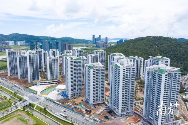 建設(shè)中的澳門新街坊項目。