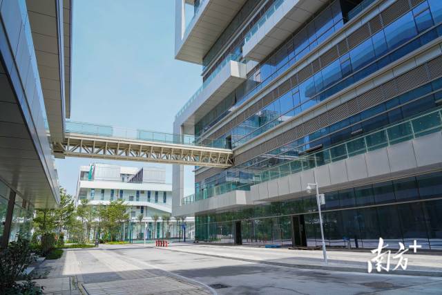 中山生命科學園園區內部。