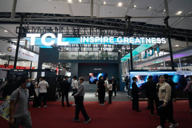 今年4月，TCL實業攜全屋智能家電產品亮相第133屆廣交會。