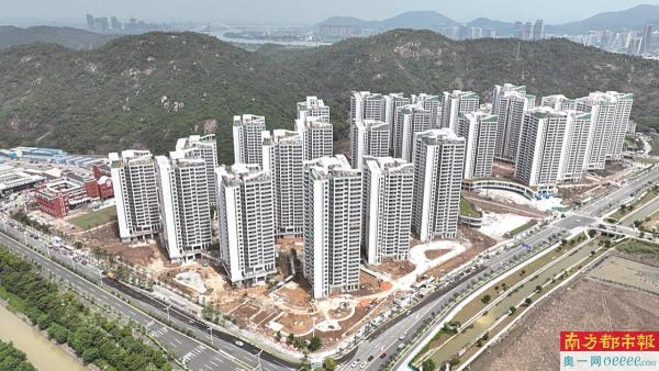 “澳門新街坊”項目航拍圖。　南都資料圖