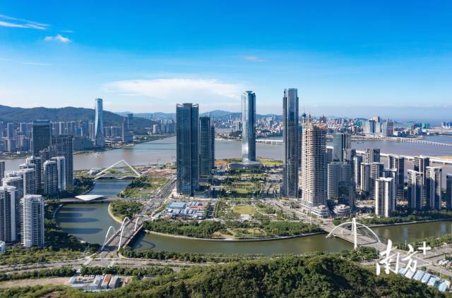 橫琴粵澳深度合作區。南方+記者 關銘榮 攝