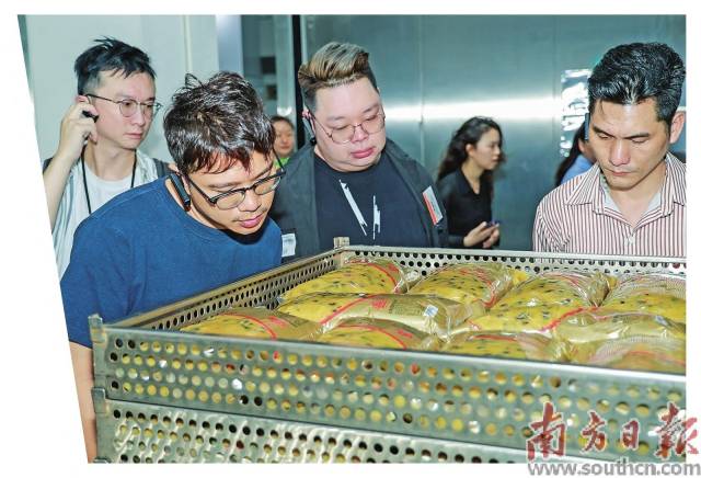 港商參觀走訪博羅農企加工車間，調研企業加工生產工藝。受訪者供圖
