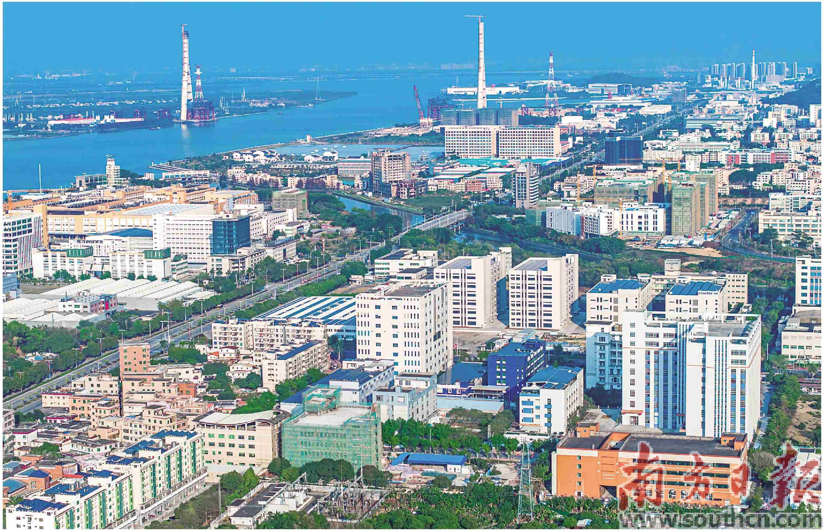 位于中山火炬高新區的國家健康科技產業基地。 受訪者供圖