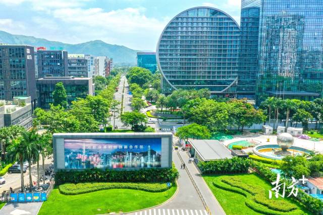 河套深港科技創新合作區深圳園區 南方+ 朱洪波 拍攝