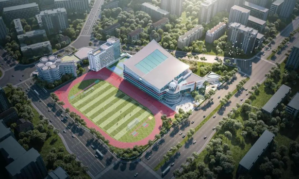 ▲廣州市殘疾人體育運動中心效果圖
