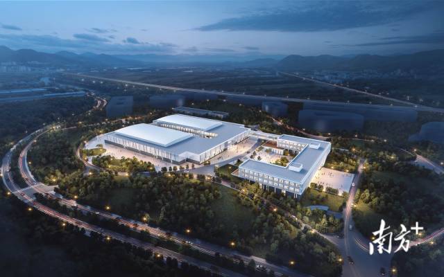先進(jìn)阿秒激光設(shè)施建設(shè)示意圖。