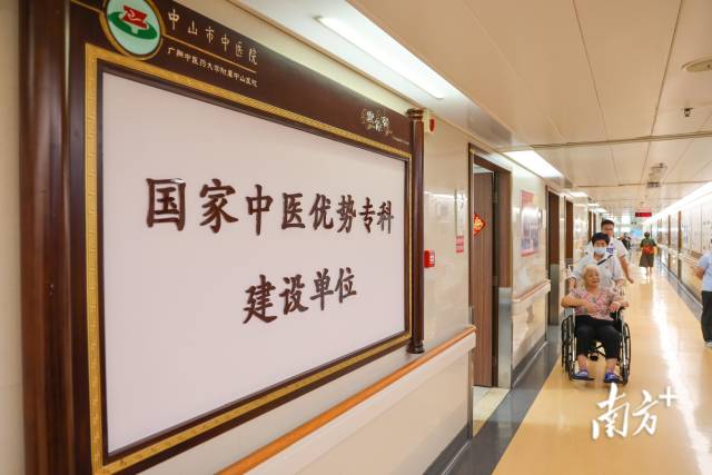 中山市中醫院是國家中醫優勢專科建設單位。  南方+ 葉志文 拍攝