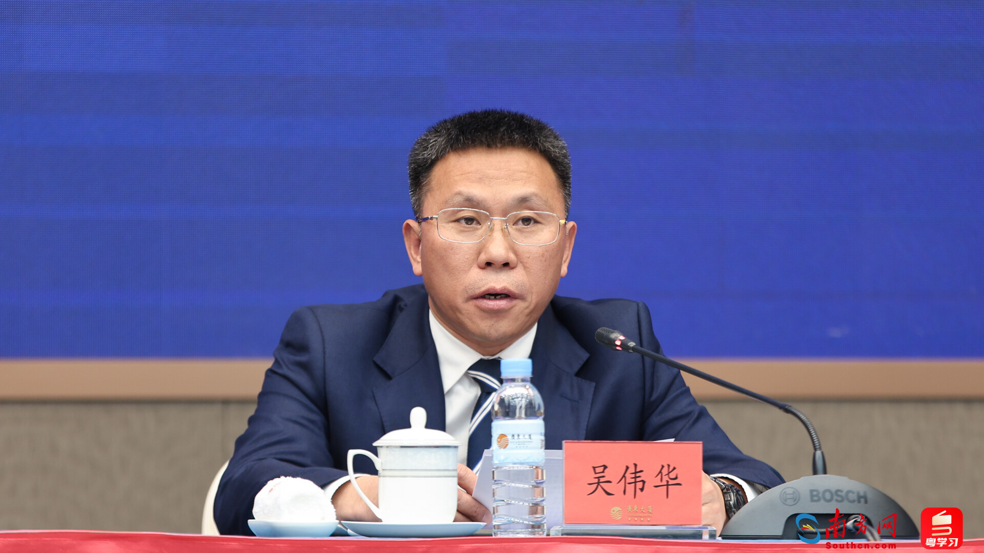 廣州市商務局副局長吳偉華。 廣州市商務局副局長吳偉華。