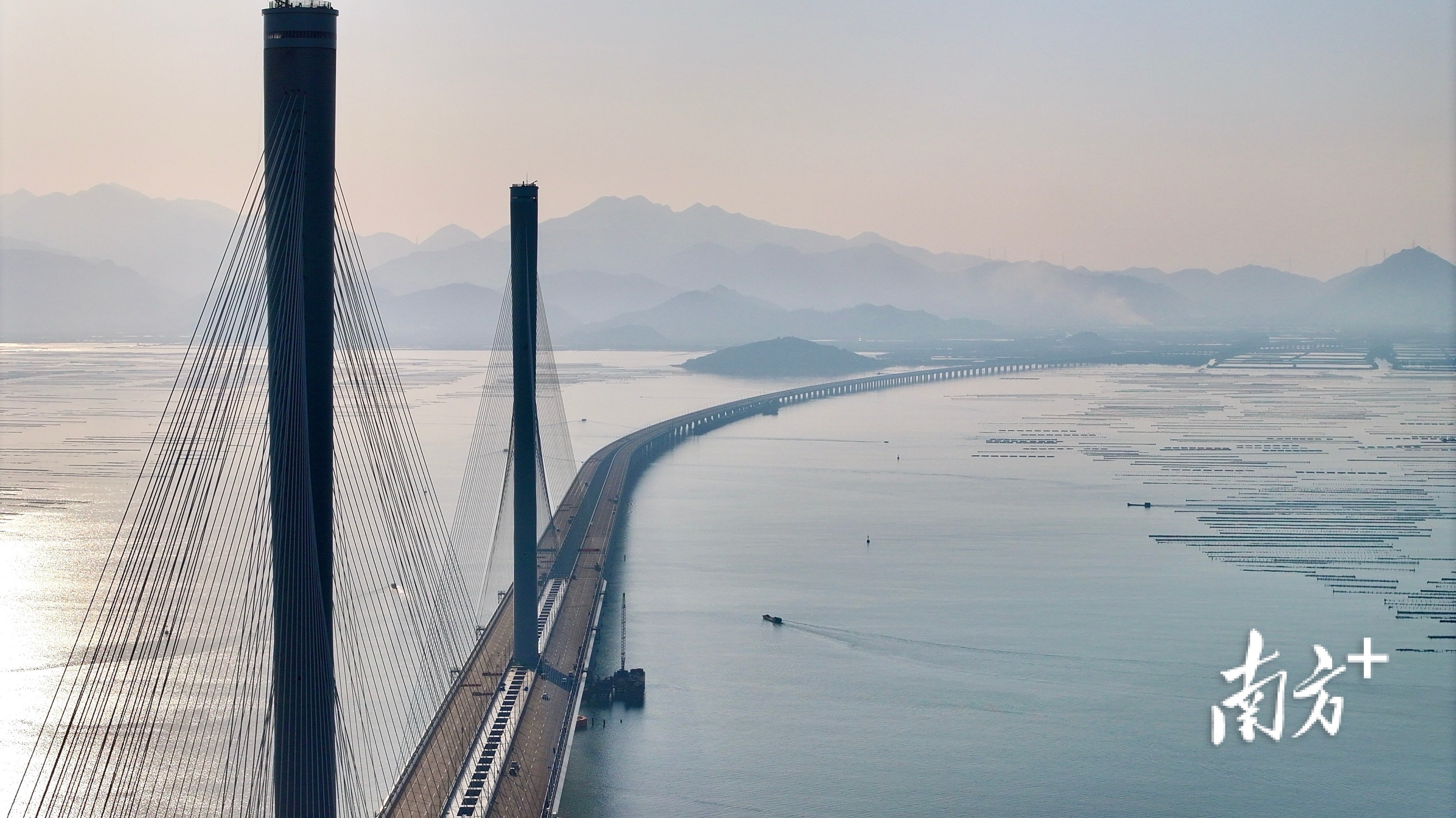 黃茅海大橋。 南方+楊興樂 攝