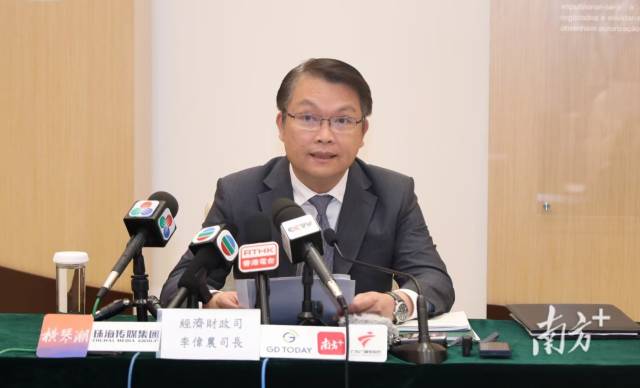 澳門特區政府經濟財政司司長李偉農。