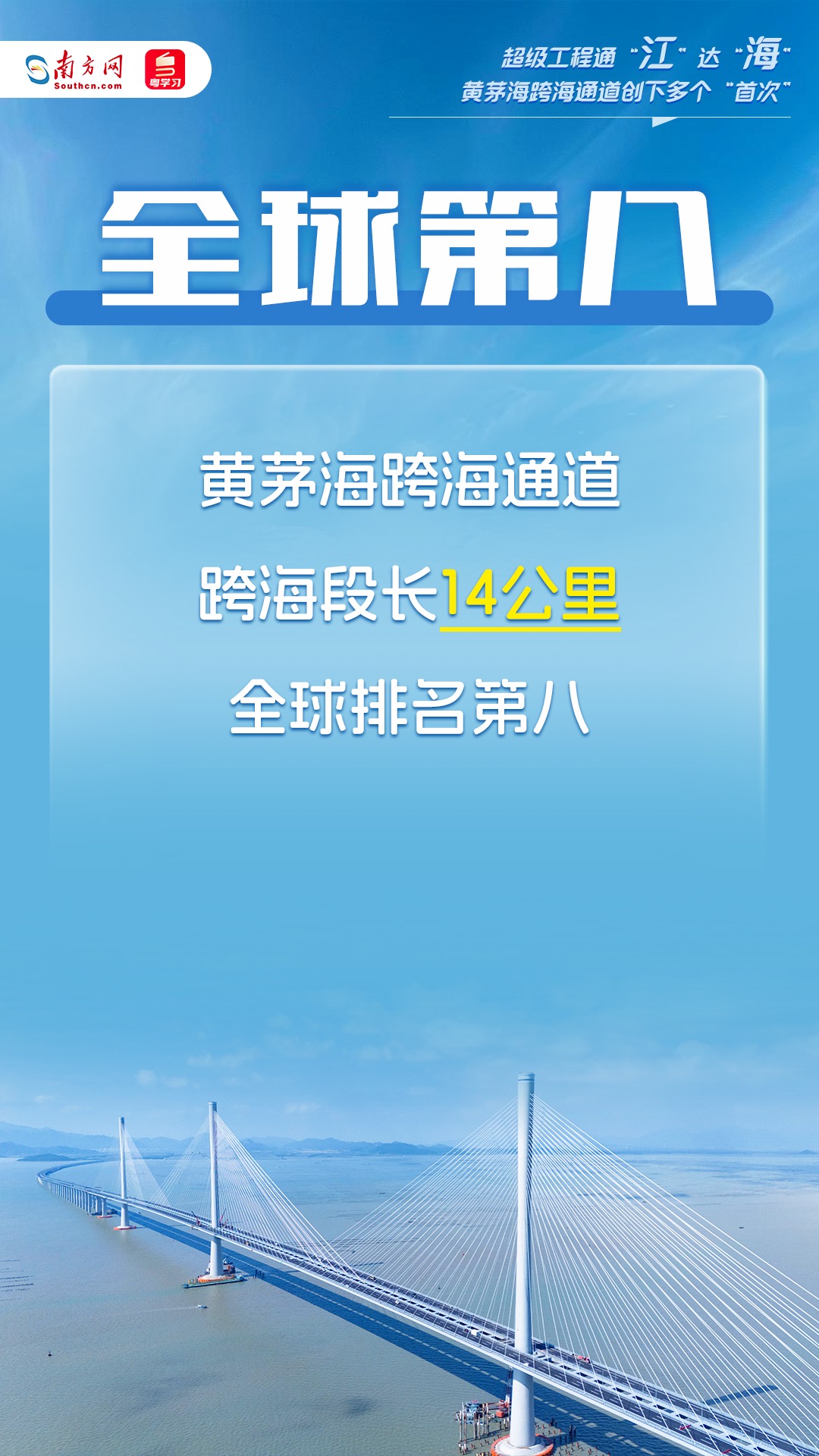 超級工程通“江”達“海”！這個跨海通道創(chuàng)下多個“首次”