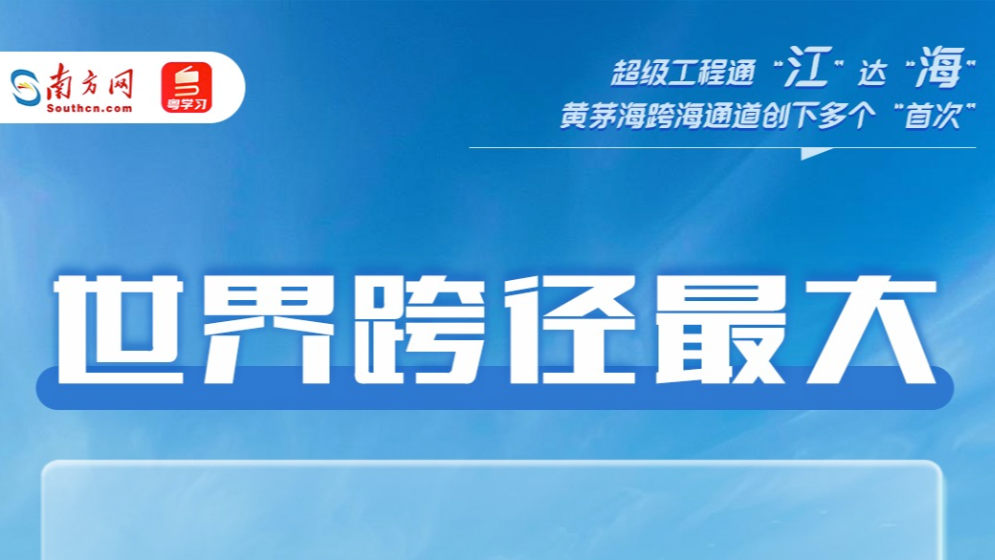 超級工程通“江”達“海”！這個跨海通道創下多個“首次”