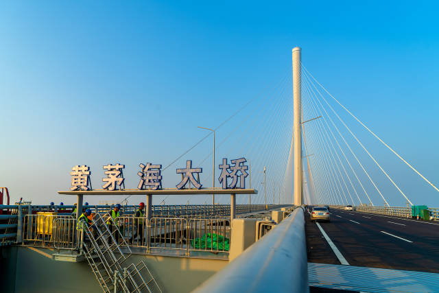 黃茅海跨海通道。來(lái)源：視覺(jué)中國(guó)