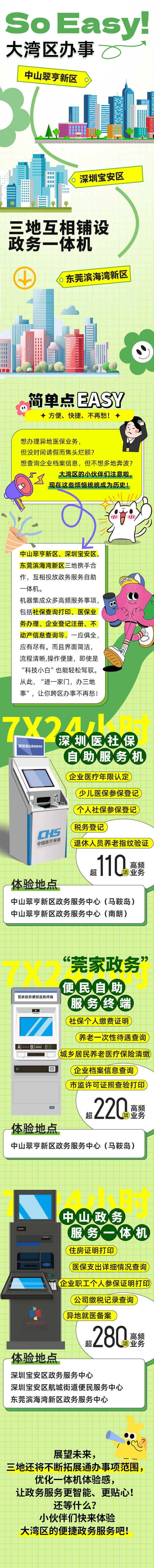 超600項服務事項實現(xiàn)通辦，深莞中三地互設政務一體機