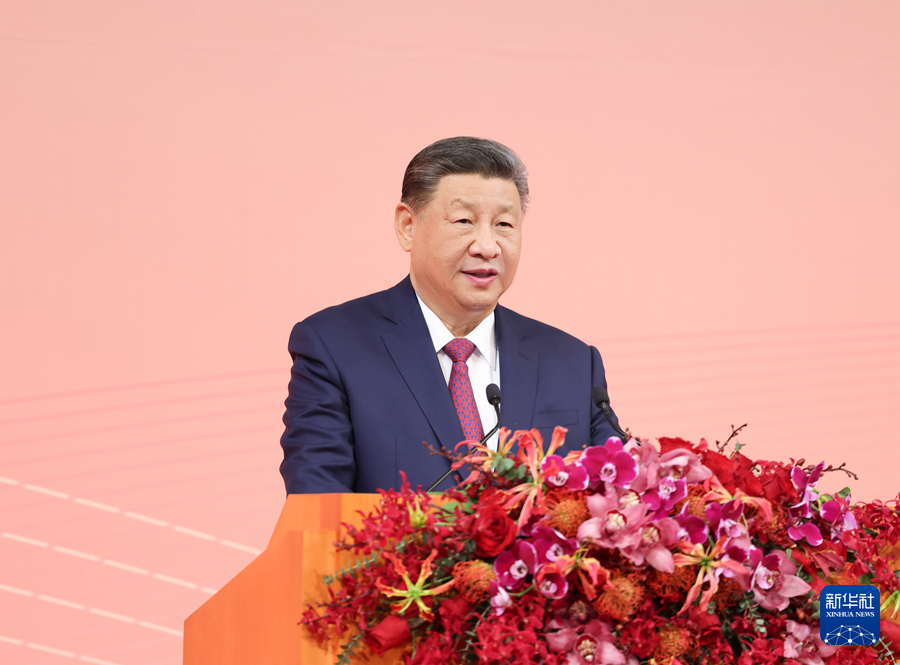 12月19日晚，國家主席習近平出席澳門特別行政區政府歡迎晚宴并發表重要講話。新華社記者 鞠鵬 攝