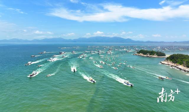 隨著現(xiàn)代化海洋牧場建設(shè)的深入推進(jìn),廣東“藍(lán)色糧倉”越建越豐實(shí),“大食物觀”之路越蹚越敞亮。2023年以來,廣東14個(gè)沿海地市已開工現(xiàn)代化海洋牧場項(xiàng)目90個(gè)、總投資額202億元。 隨著現(xiàn)代化海洋牧場建設(shè)的深入推進(jìn),廣東“藍(lán)色糧倉”越建越豐實(shí),“大食物觀”之路越蹚越敞亮。2023年以來,廣東14個(gè)沿海地市已開工現(xiàn)代化海洋牧場項(xiàng)目90個(gè)、總投資額202億元。