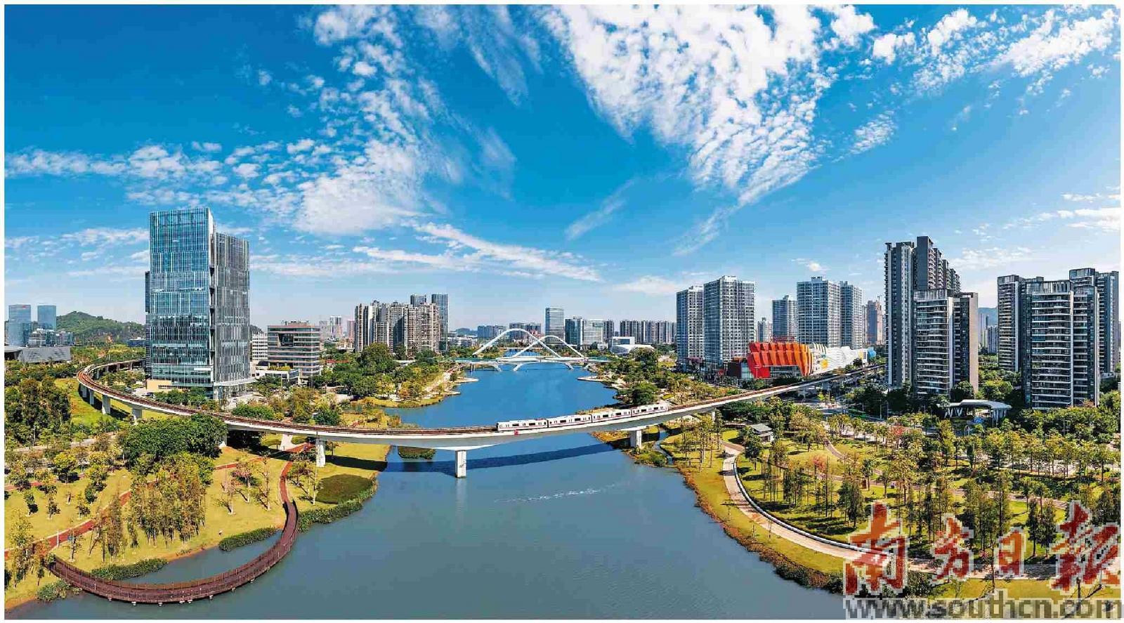 以全面落實(shí)《南沙方案》為牽引，南沙持續(xù)激發(fā)改革開(kāi)放創(chuàng)新“三大動(dòng)力”。南宣供圖
