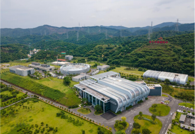 坐落在東莞市的中國散裂中子源科學(xué)中心。