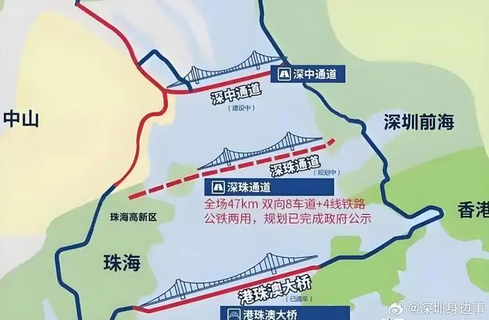 大灣區“超級工程”深珠通道，最新進展→