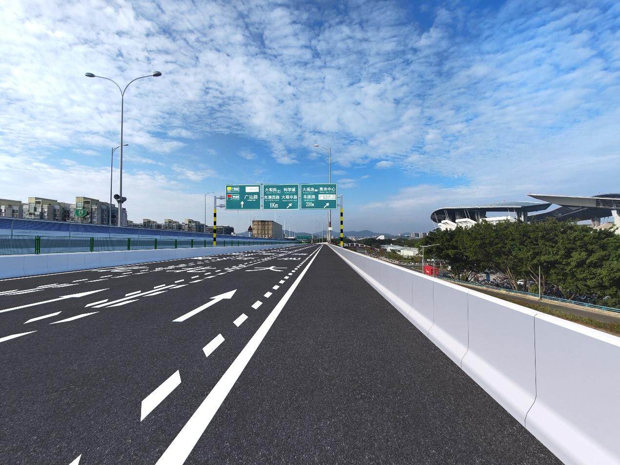  東南西環(huán)品質(zhì)提升工程建成后效果圖 受訪方提供