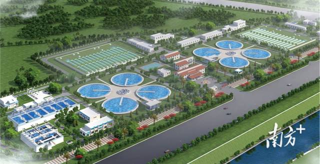  廣州市花都區(qū)新華污水處理廠提標改造工程。