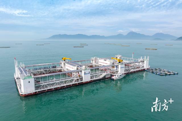 海上城堡“格盛一號”海洋牧場。