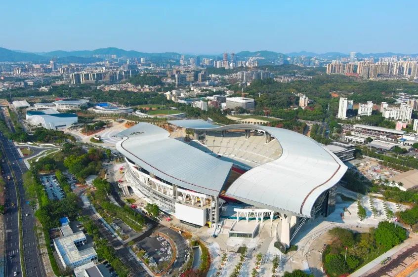 廣東奧林匹克中心改造煥新 圖源南方+ 廣東奧林匹克中心改造煥新 圖源南方+