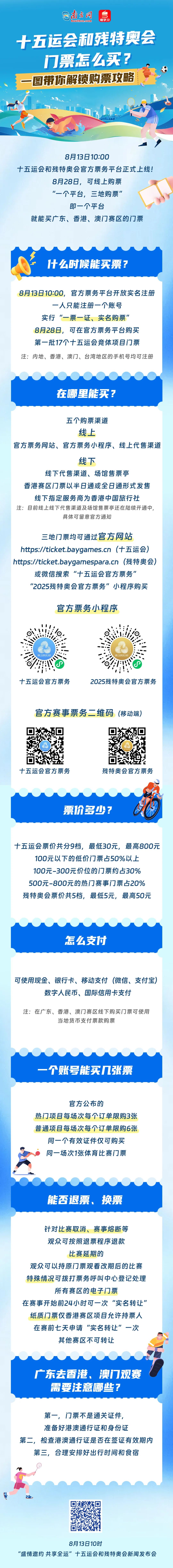 一圖帶你輕松解鎖十五運(yùn)會(huì)和殘?zhí)貖W會(huì)購(gòu)票全指南 一圖帶你輕松解鎖十五運(yùn)會(huì)和殘?zhí)貖W會(huì)購(gòu)票全指南