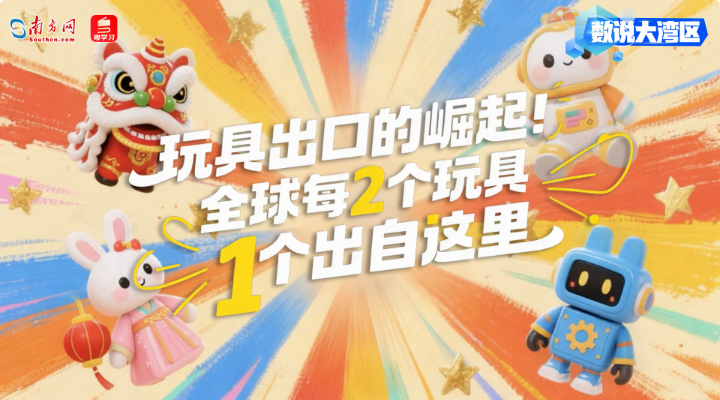 玩具出口的崛起！全球每2個玩具1個出自這里