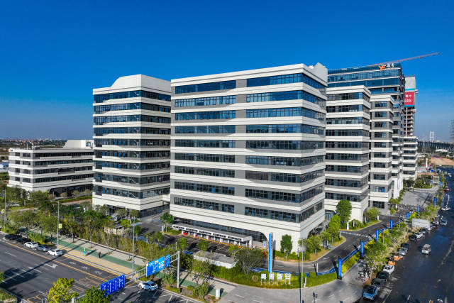 港科大(廣州)科創成果轉移轉化基地。 港科大(廣州)科創成果轉移轉化基地。