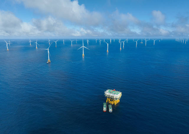 近年來,陽江已成為全國產業鏈最完整、配套最齊全、規模最大的風電產業集群之一。資料圖 近年來,陽江已成為全國產業鏈最完整、配套最齊全、規模最大的風電產業集群之一。資料圖