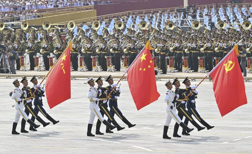 九三閱兵高清大圖