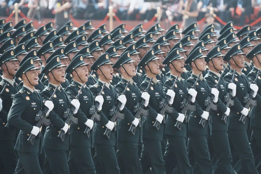 九三閱兵高清大圖
