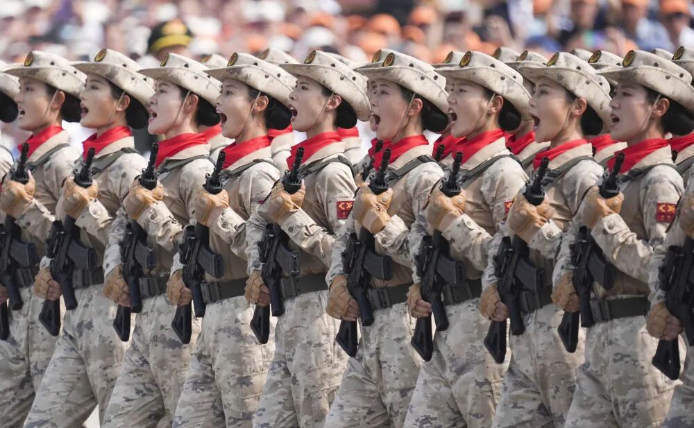 九三閱兵高清大圖
