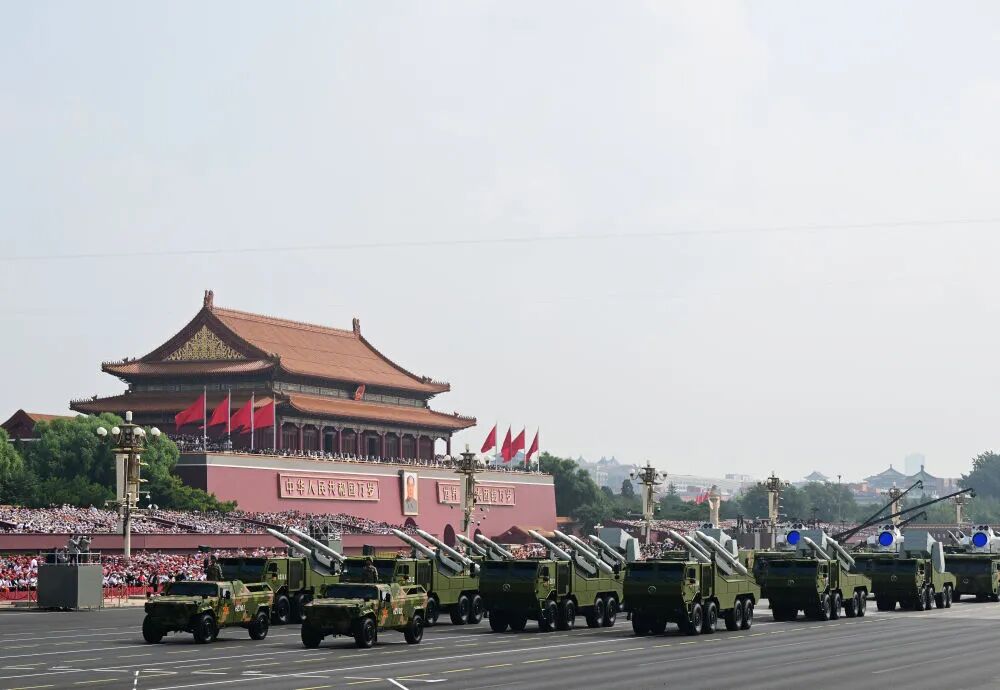九三閱兵高清大圖
