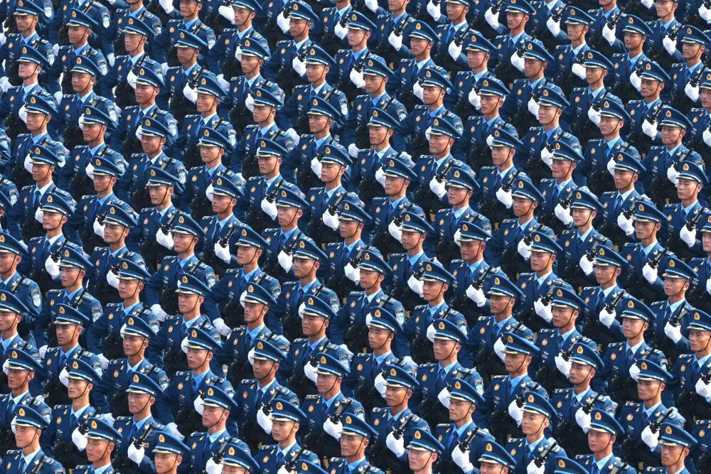 九三閱兵高清大圖