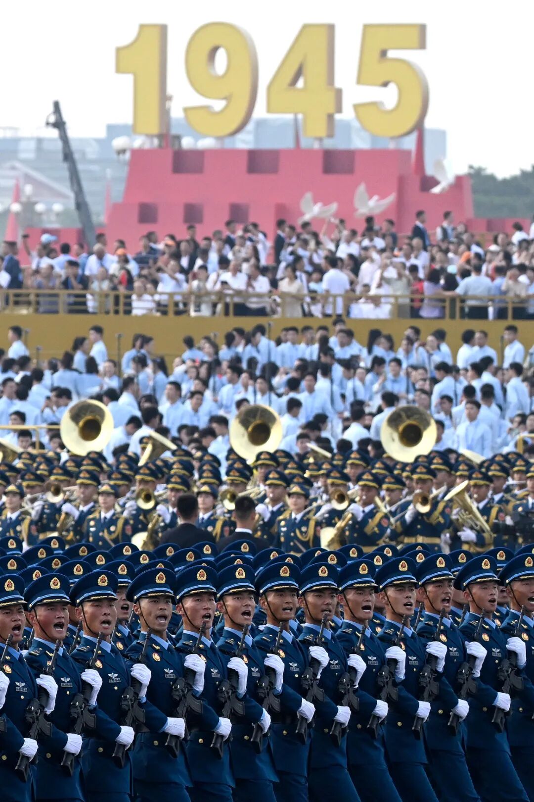 九三閱兵高清大圖