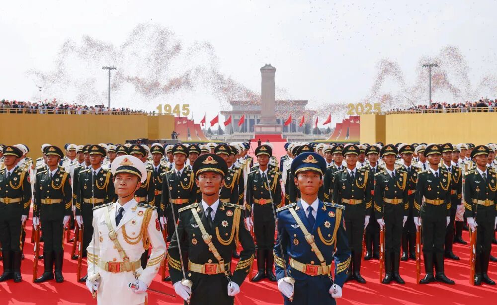 九三閱兵高清大圖