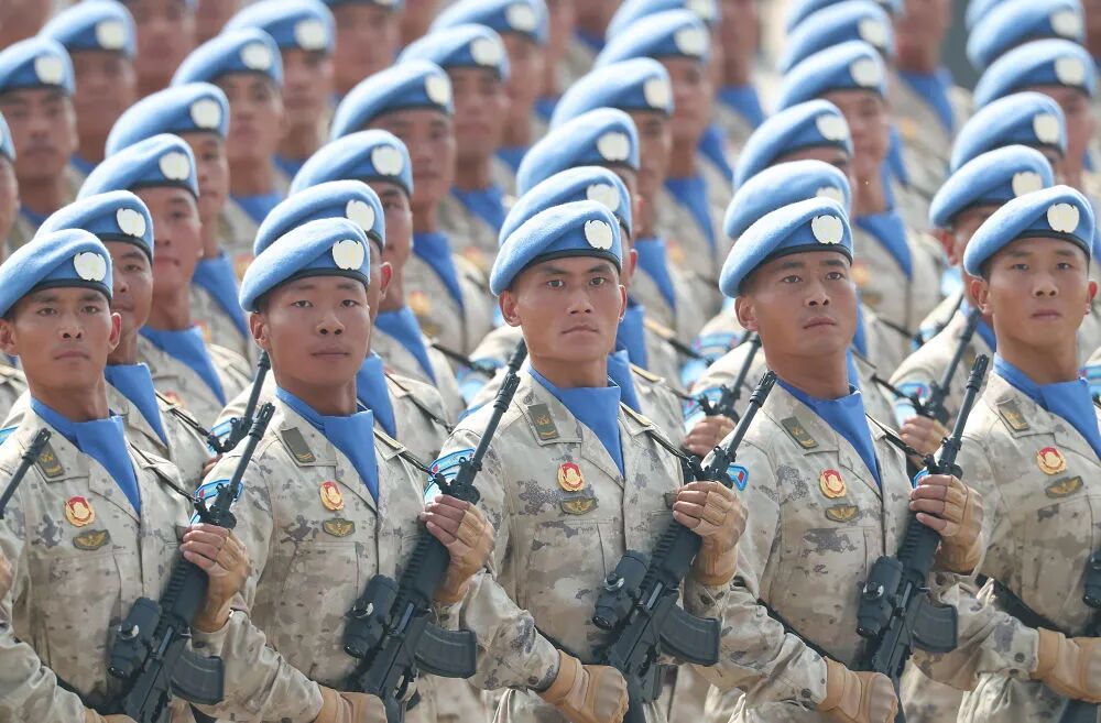 九三閱兵高清大圖