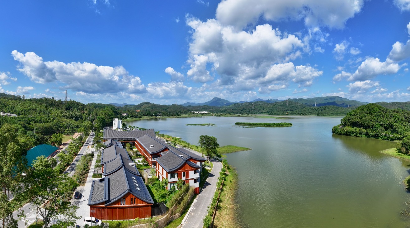 惠州博羅顯崗水庫驛站。 惠州博羅顯崗水庫驛站。