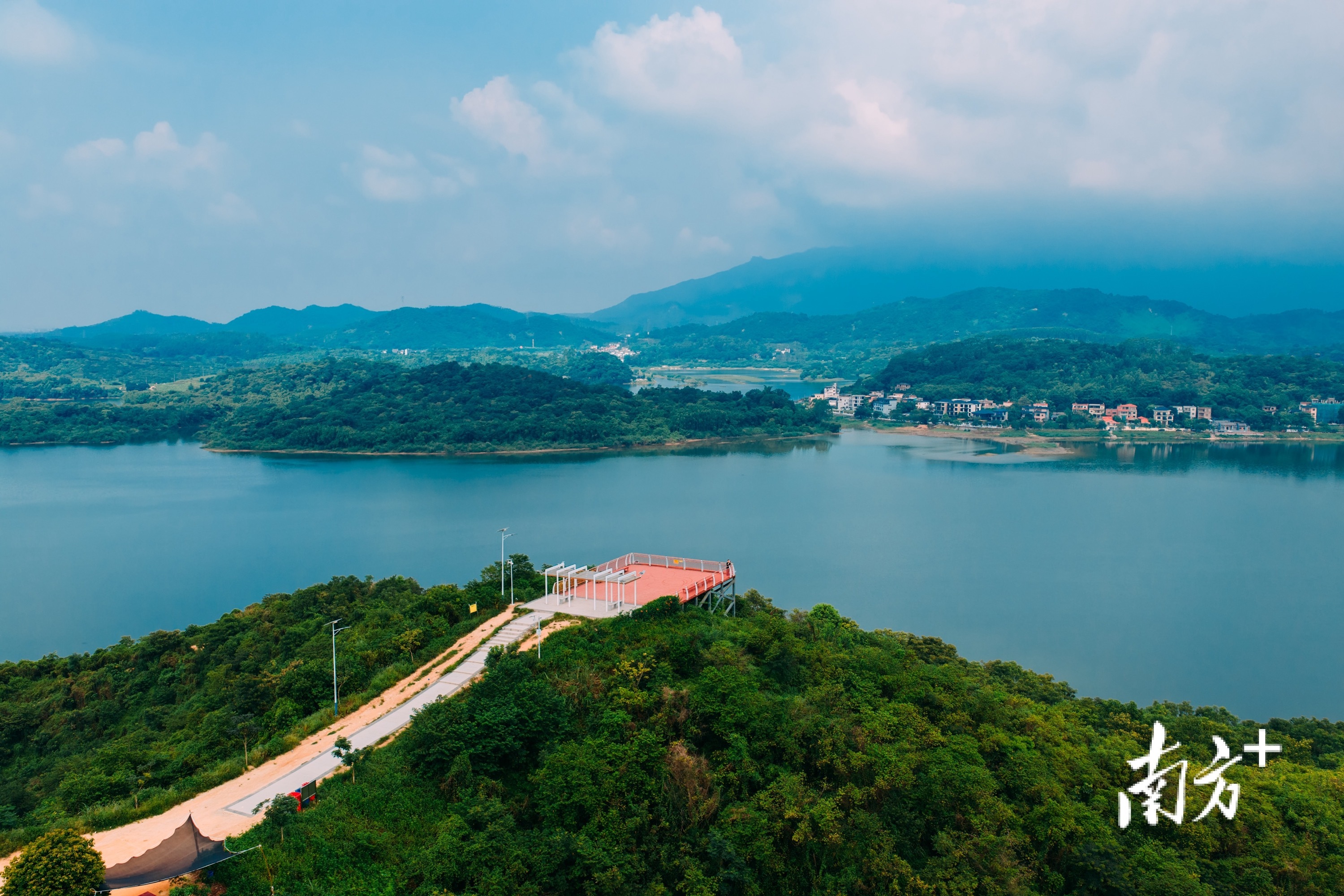 博羅顯崗水庫。 博羅顯崗水庫。